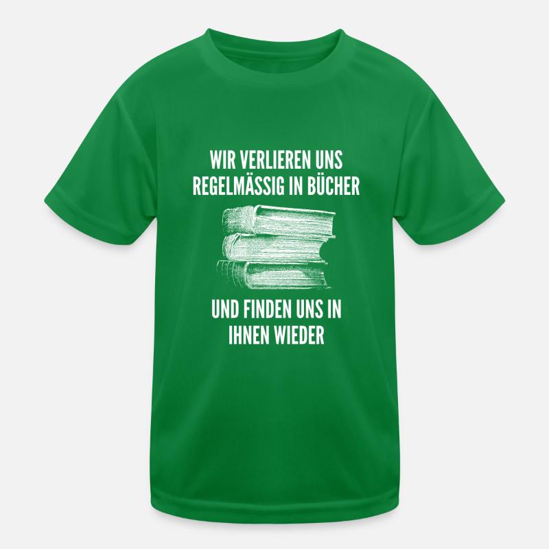 Bücher Kinder Funktions-T-Shirt