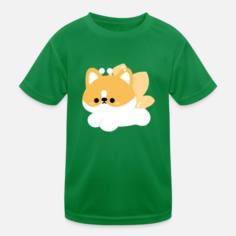 Fairy Corgi Kids Functional T-Shirt