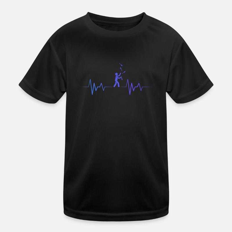 Juggling Heartbeat Kids Functional T-Shirt