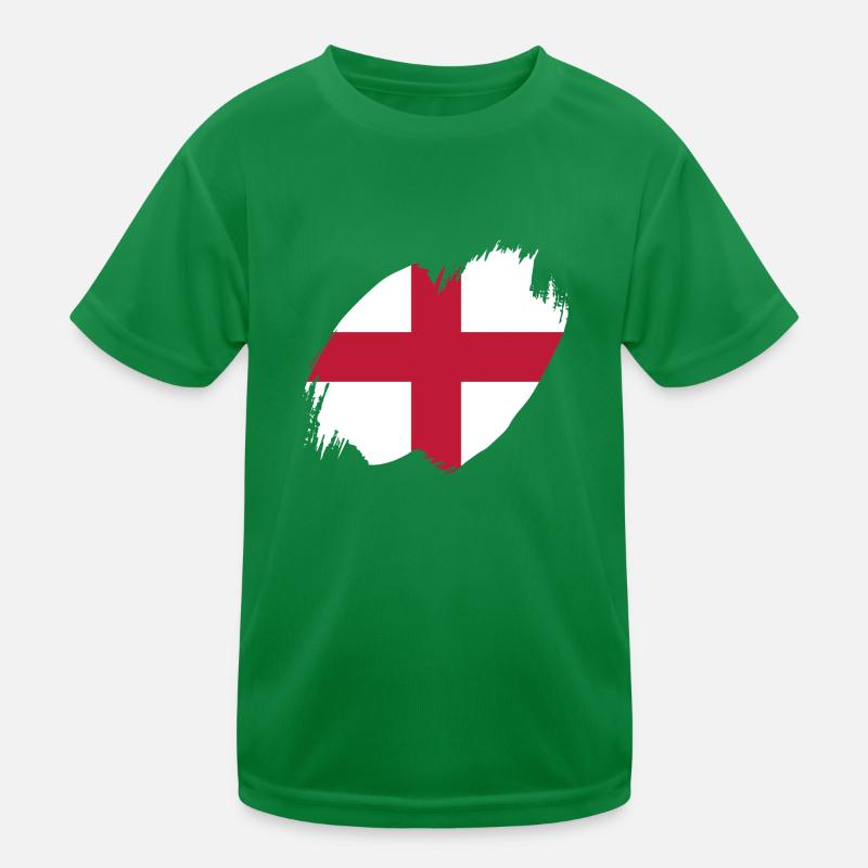 Drapeau d’Angleterre Vintage Drapeau Anglais Utilisé Look T-shirt sport Enfant
