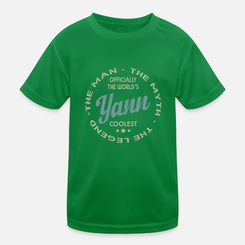 Name Mann Kinder Funktions-T-Shirt