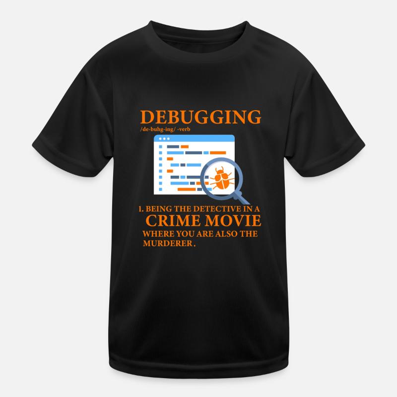 Debugging Kids Functional T-Shirt