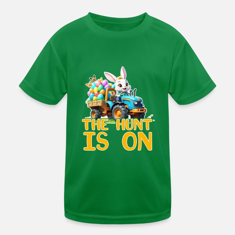 Die Jagd hat begonnen Kinder Funktions-T-Shirt