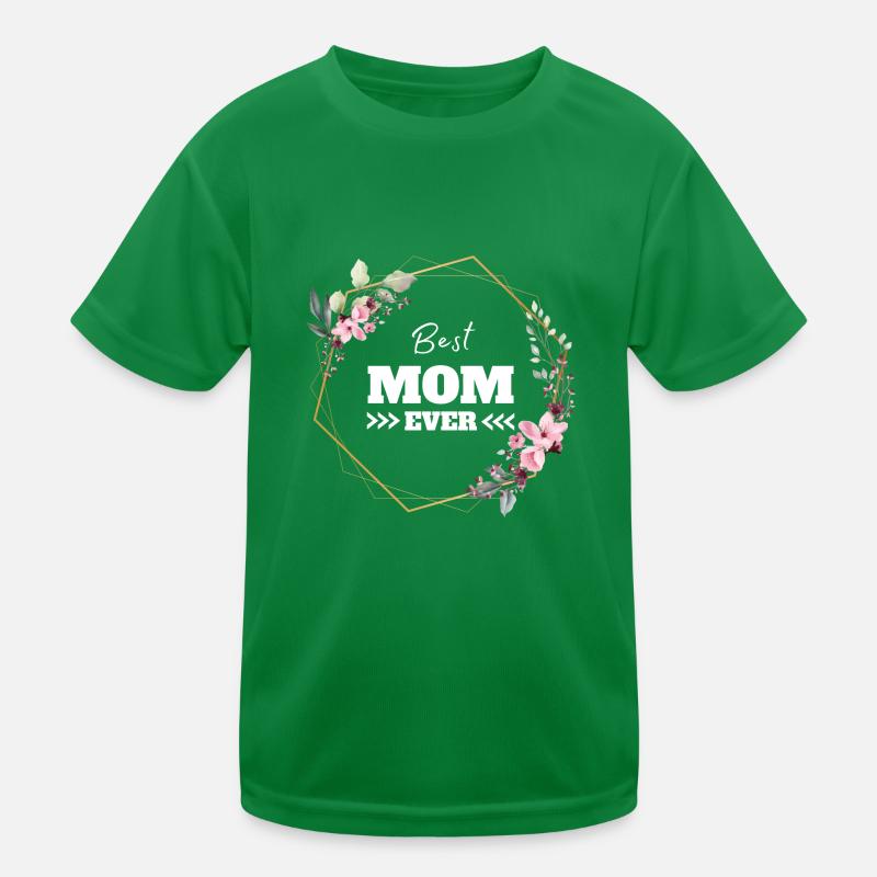 Beste Mutter Mama Geschenk Kinder Funktions-T-Shirt
