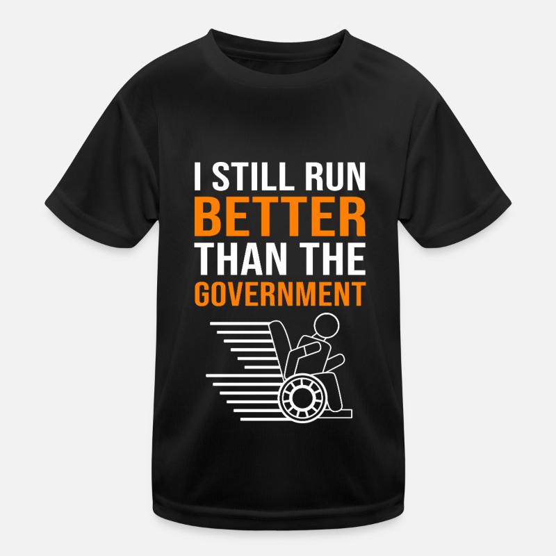 Rollstuhl Kinder Funktions-T-Shirt