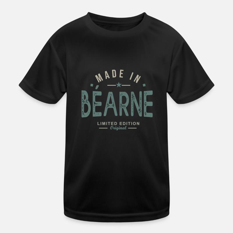 MADE IN Bearn Geschenk Mann Geburtstag bearnais Kinder Funktions-T-Shirt