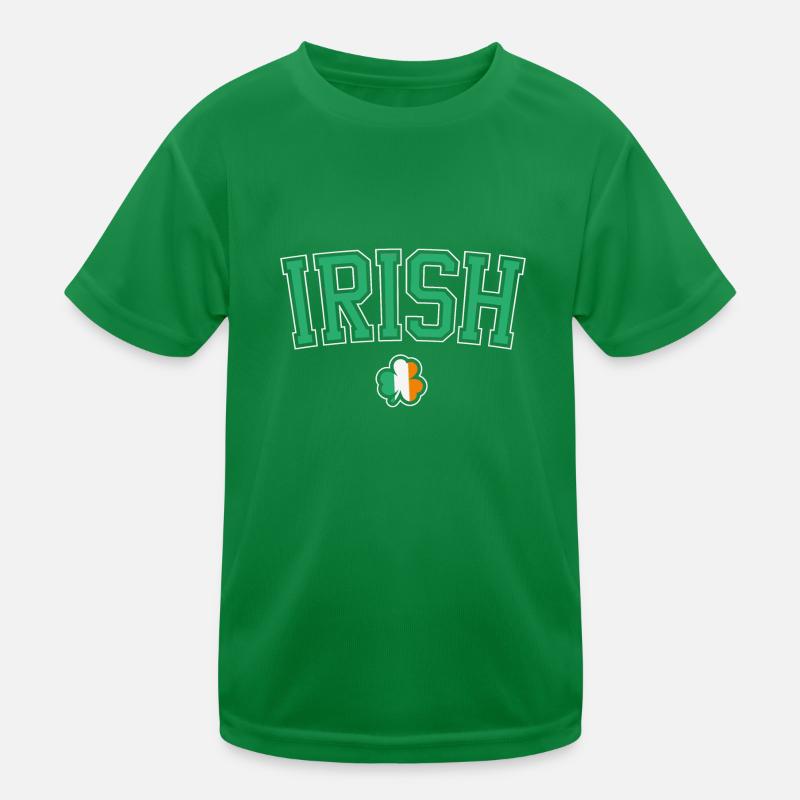 St. Patrick's Day Irish Kleeblatt Shamrock Kinder Funktions-T-Shirt