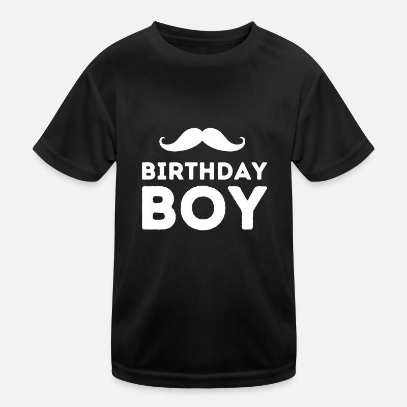 Cadeau d’anniversaire Boy Boy Beard T-shirt sport Enfant