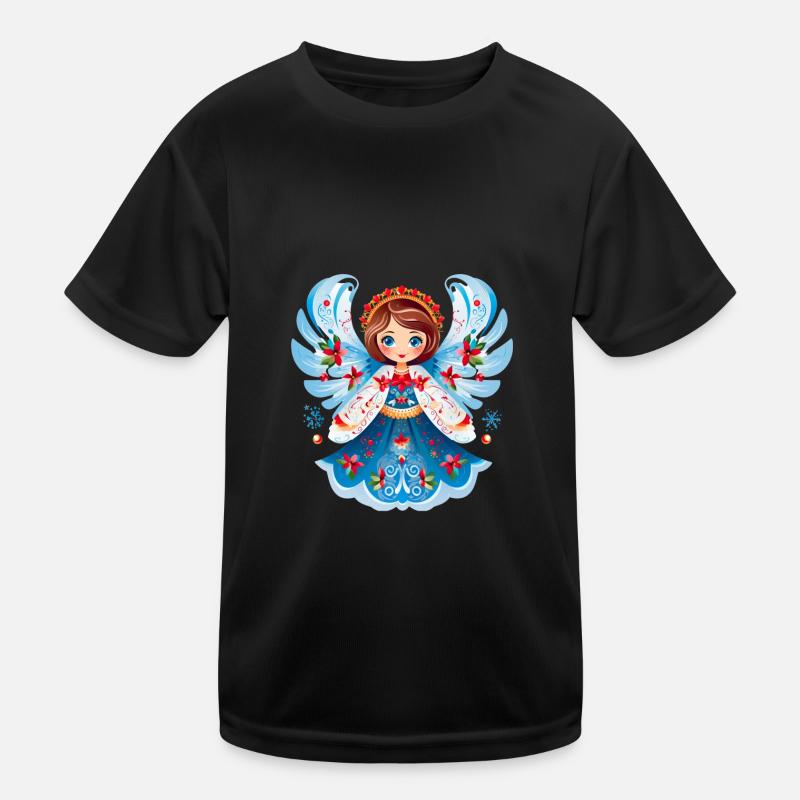 Russische Tradition Weihnachten Kinder Funktions-T-Shirt