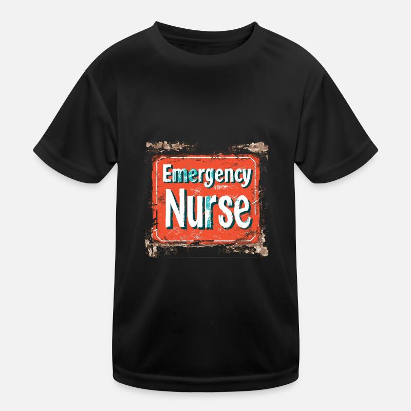 Notfallsanitäter Medizinisches Personal Kinder Funktions-T-Shirt