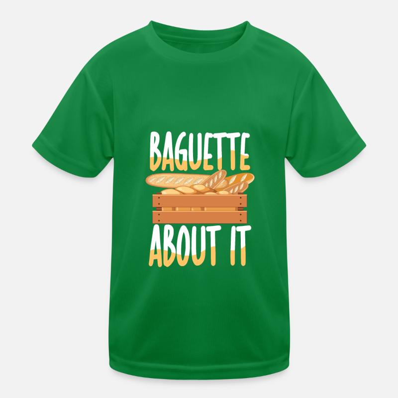 Baguette About It Kinder Funktions-T-Shirt