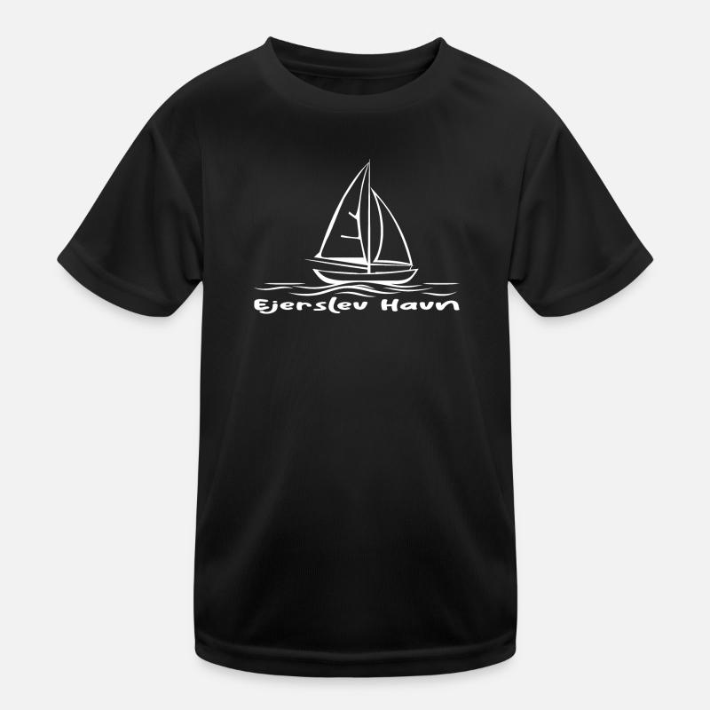 Ejerslev Havn Sailing boat Kids Functional T-Shirt