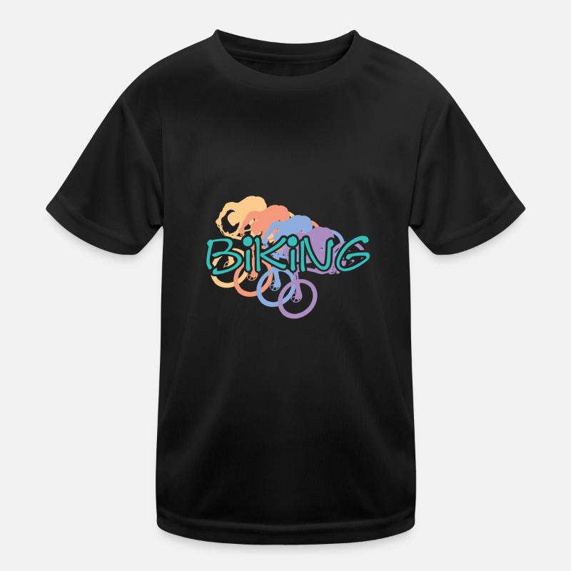 Biking Kinder Funktions-T-Shirt