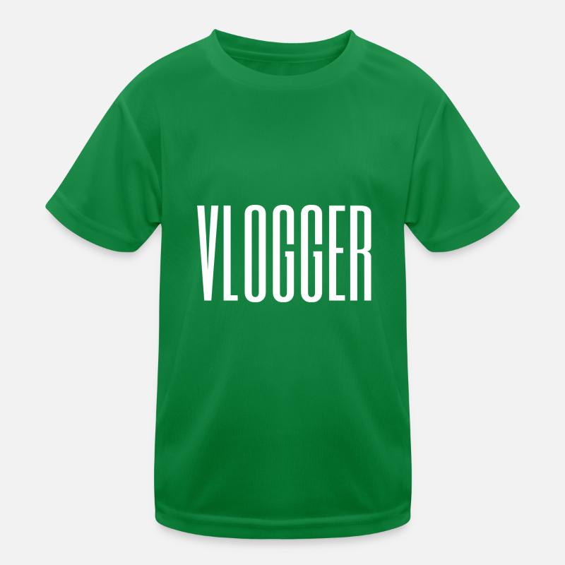 Vlogger / Blogueur T-shirt sport Enfant