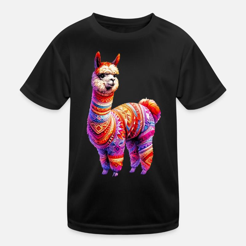 Alpaka Kinder Funktions-T-Shirt