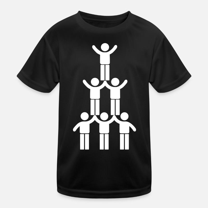 Teamwork Kinder Funktions-T-Shirt