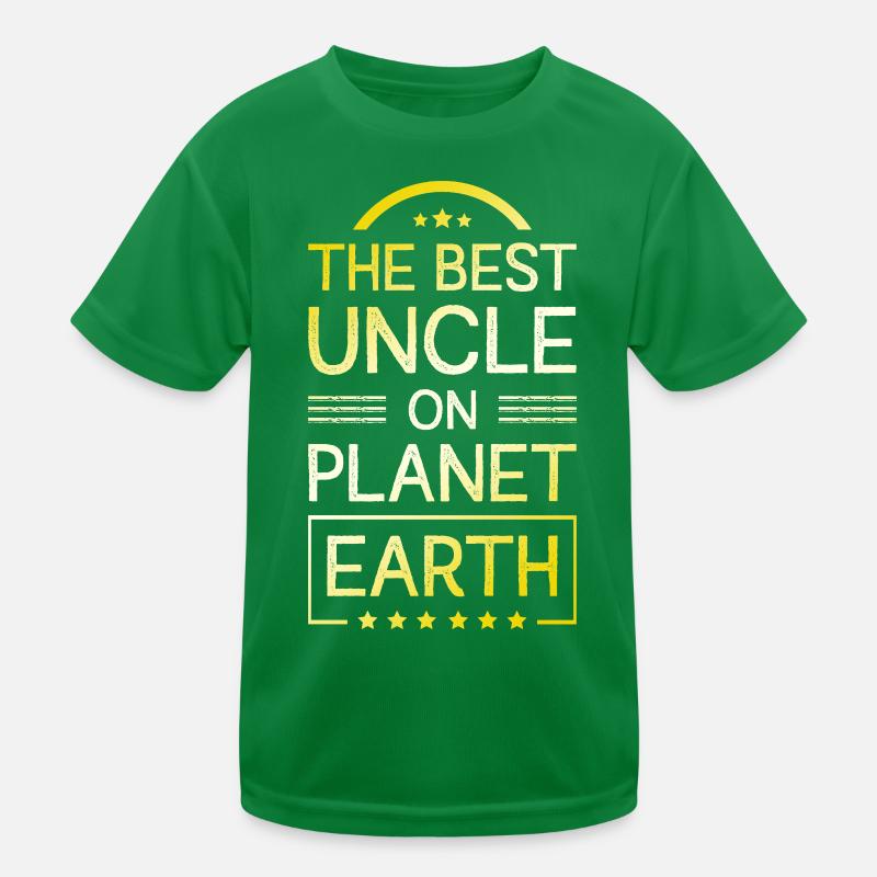 Bester Onkel Spruch Kinder Funktions-T-Shirt
