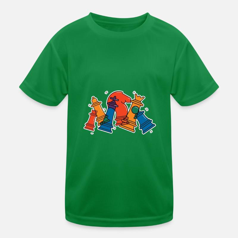 Chess Chess Pieces Chess Player Gift Kids Functional T-Shirt