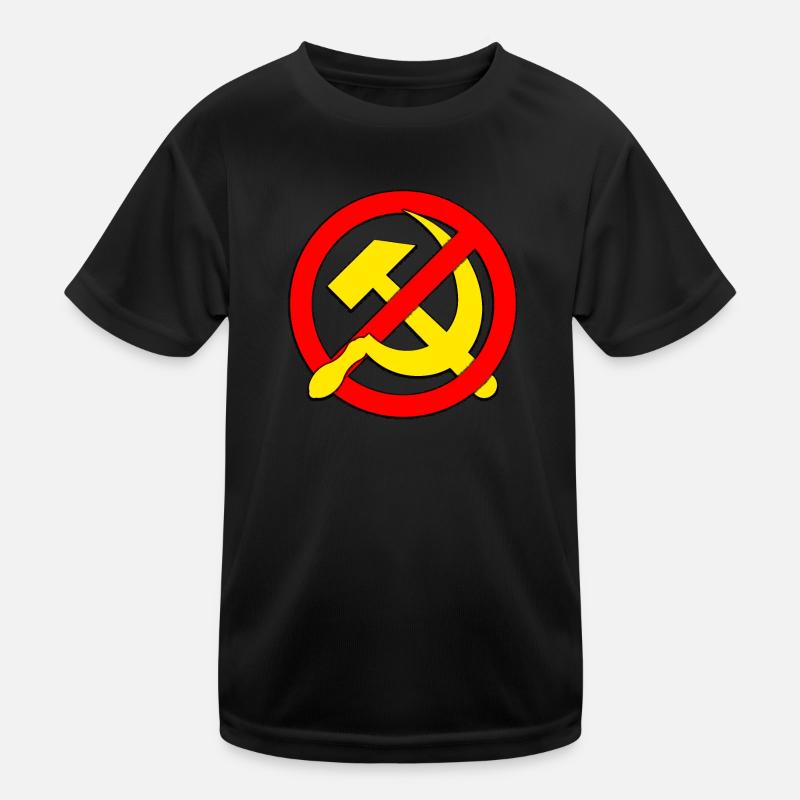Pas de communisme T-shirt sport Enfant