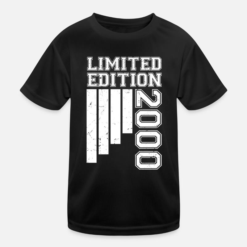 2000 Anniversaire Né En 2000 Édition Limitée T-shirt sport Enfant