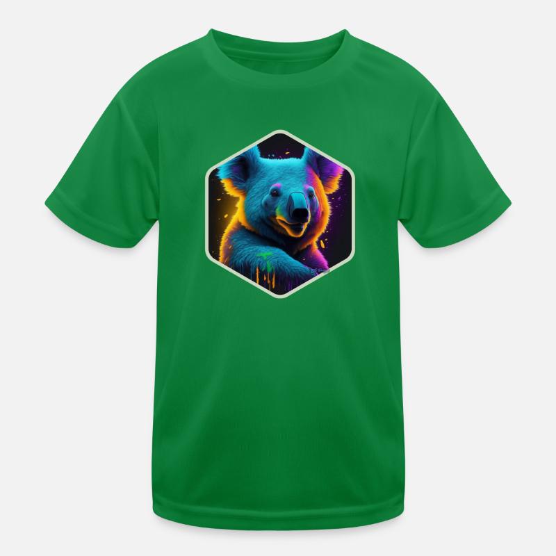 Koala néon T-shirt sport Enfant