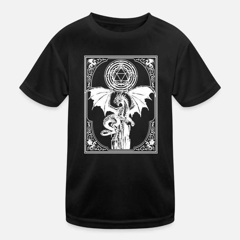 RPG Drachenwürfel Kinder Funktions-T-Shirt