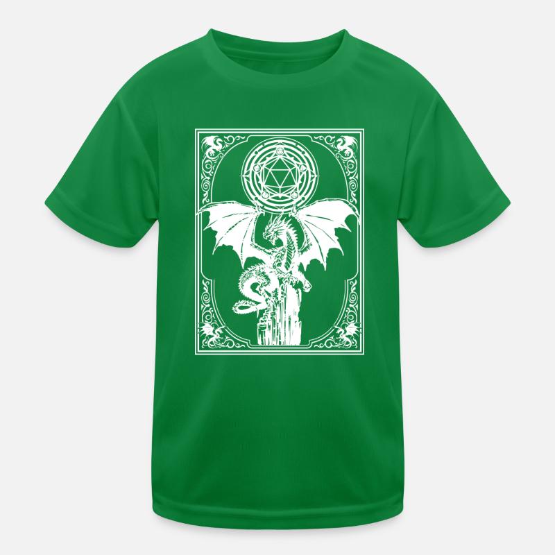 RPG Drachenwürfel Kinder Funktions-T-Shirt