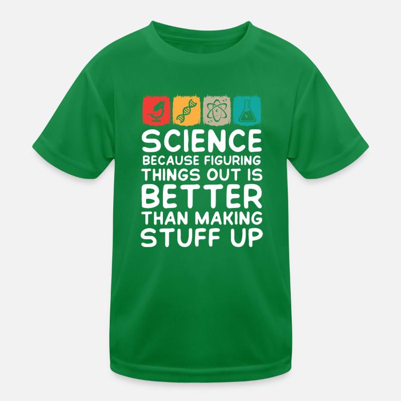 Science is Real Kinder Funktions-T-Shirt