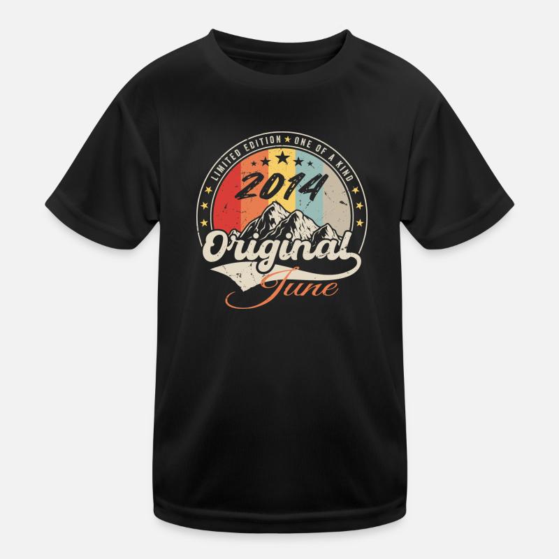 June 2014 Original 2014 Anniversary 2014 June Kids Functional T-Shirt