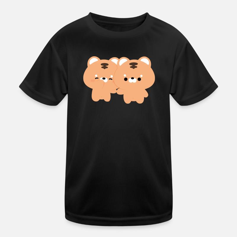 Tiger Couple Kids Functional T-Shirt
