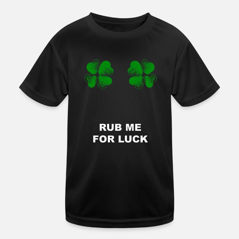 Rub me for luck Kids Functional T-Shirt