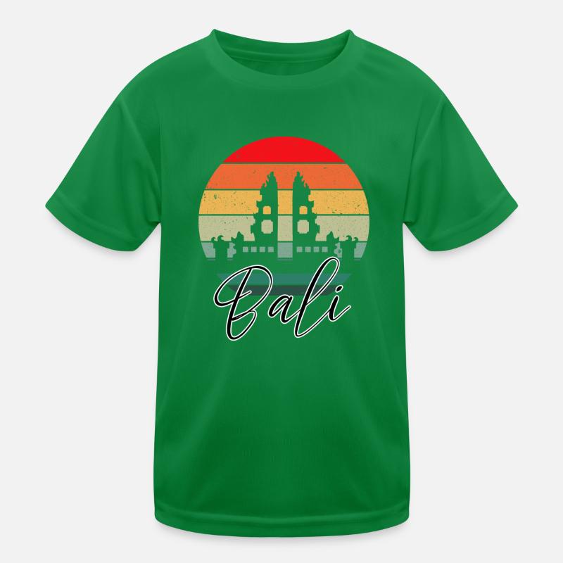Bali - Indonesia Kids Functional T-Shirt