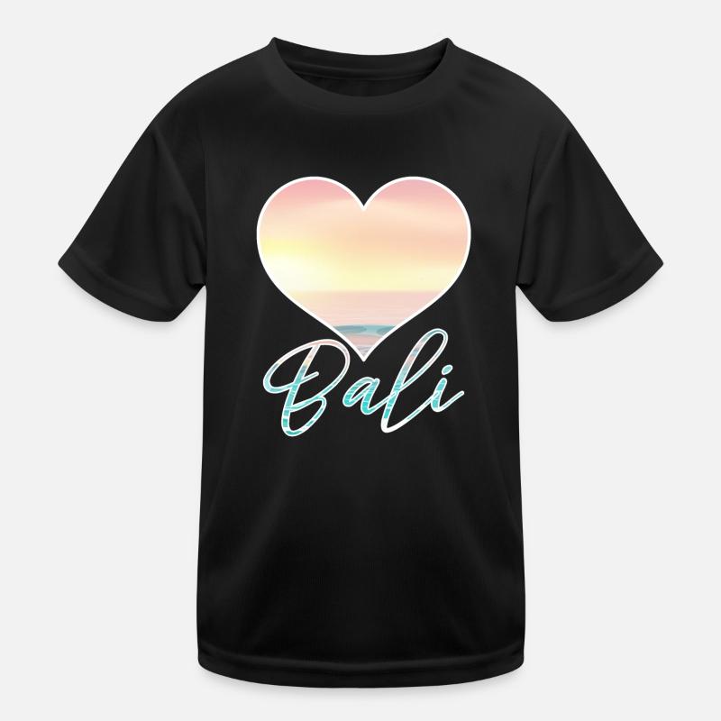 Bali - Indonesien Kinder Funktions-T-Shirt