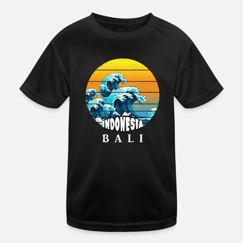 Bali - Indonesia Kids Functional T-Shirt