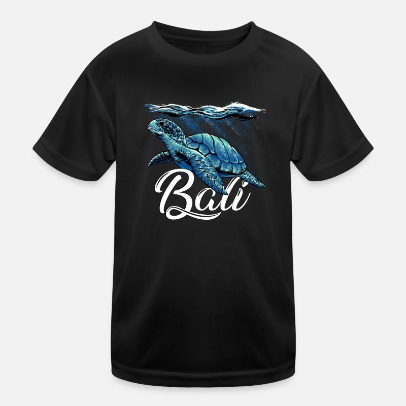 Bali - Indonesia - Turtle Kids Functional T-Shirt