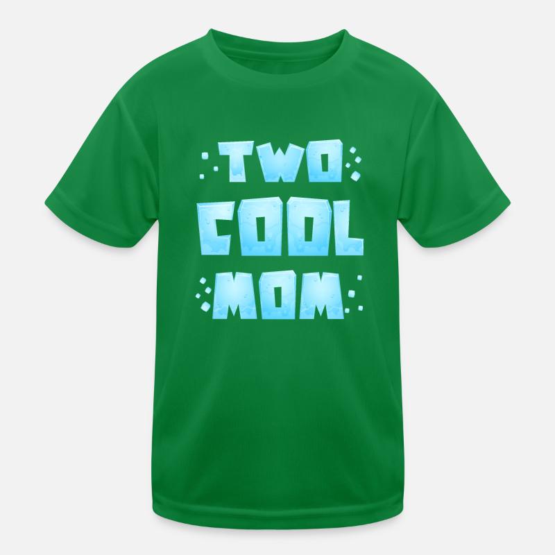 Two cool - 2. Geburtstag für Mama Kinder Funktions-T-Shirt