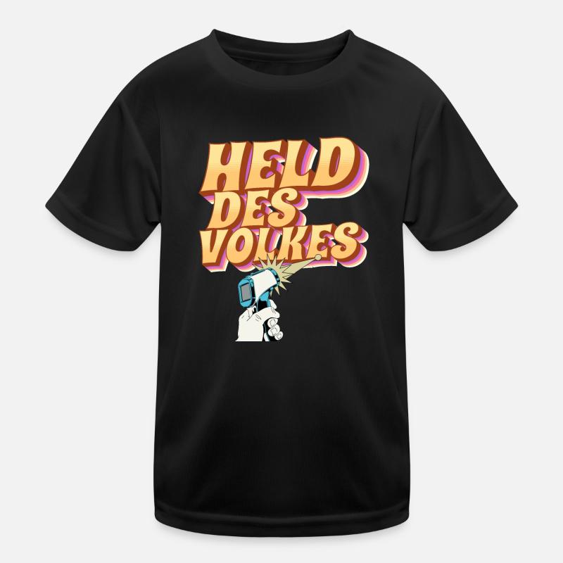 Held des Volkes Kinder Funktions-T-Shirt