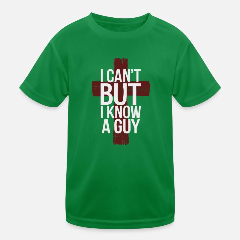 Jesus - I can't, but I know someone Kids Functional T-Shirt