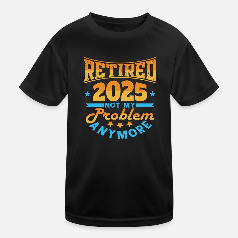 Retraité 2025 - Enfin retraité T-shirt sport Enfant