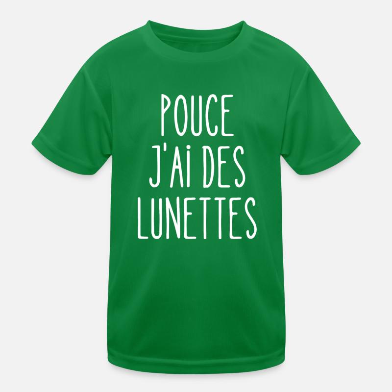 pouce j'ai des lunettes T-shirt sport Enfant