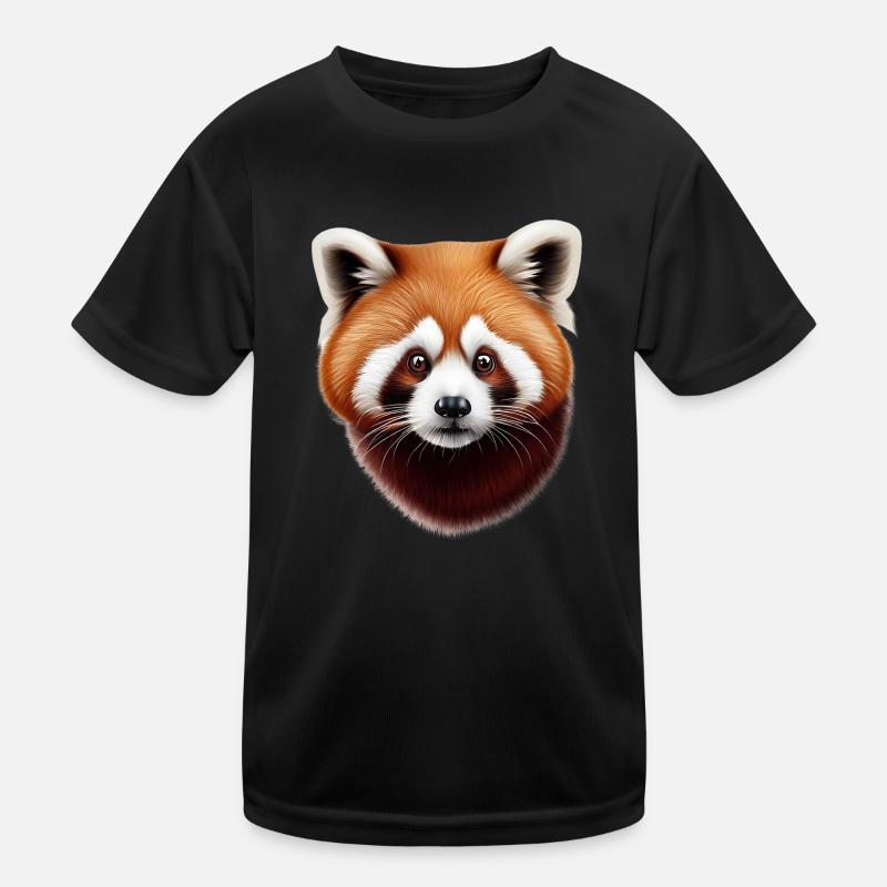 Red panda Kids Functional T-Shirt