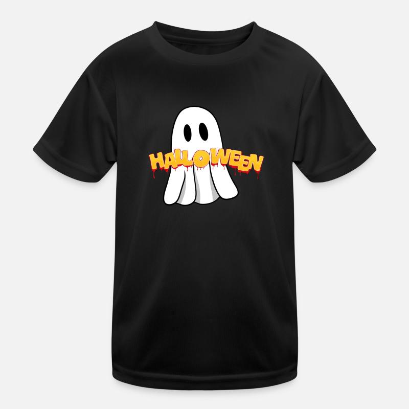 Halloween-Geist Kinder Funktions-T-Shirt