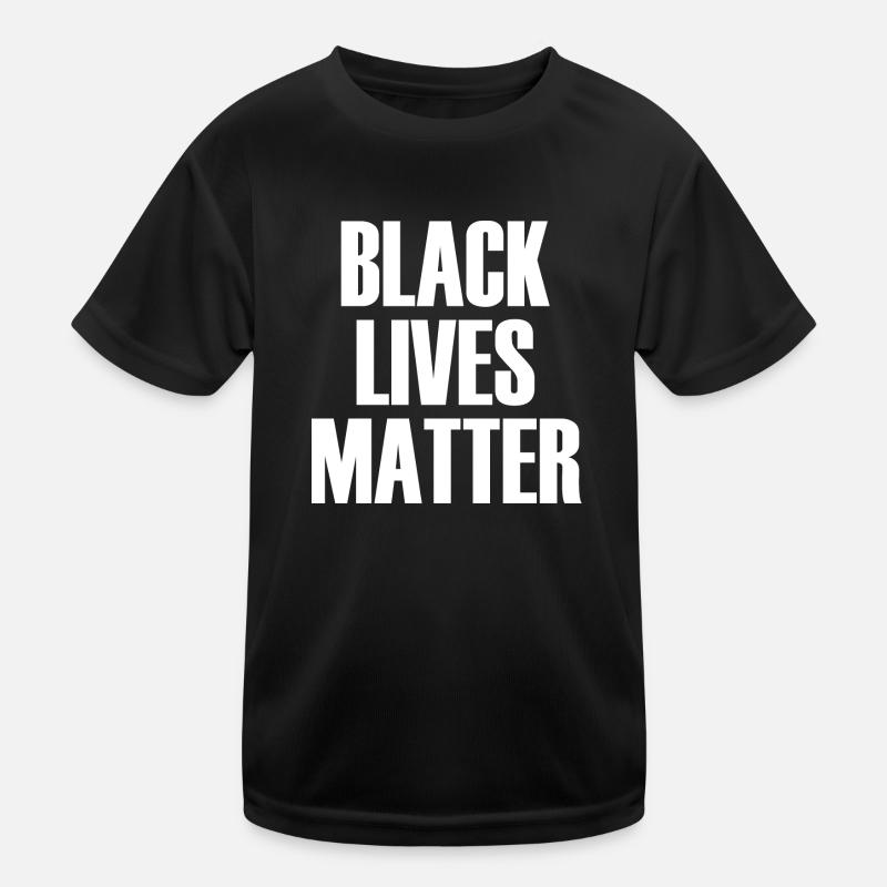 Black Lives Matter Kinder Funktions-T-Shirt
