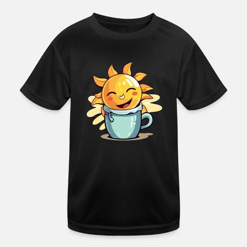 Morgensonne Kinder Funktions-T-Shirt