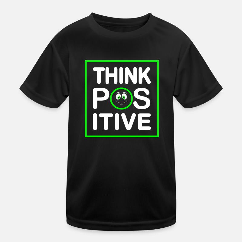 Think Positive Kinder Funktions-T-Shirt