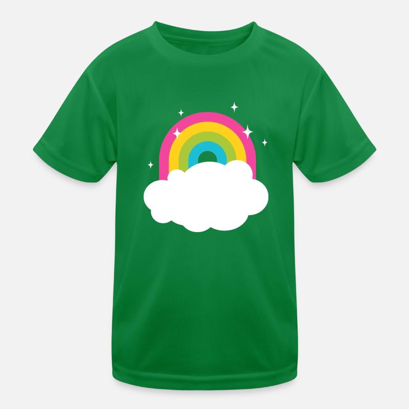 RainbowIn The Sky Kinder Funktions-T-Shirt