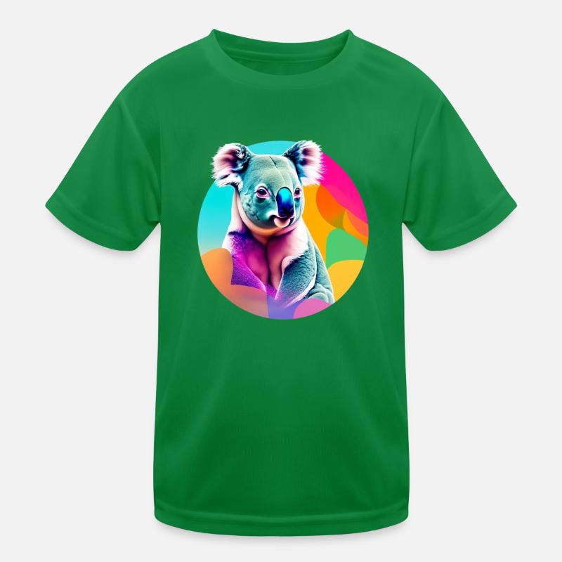 Koala Kinder Funktions-T-Shirt