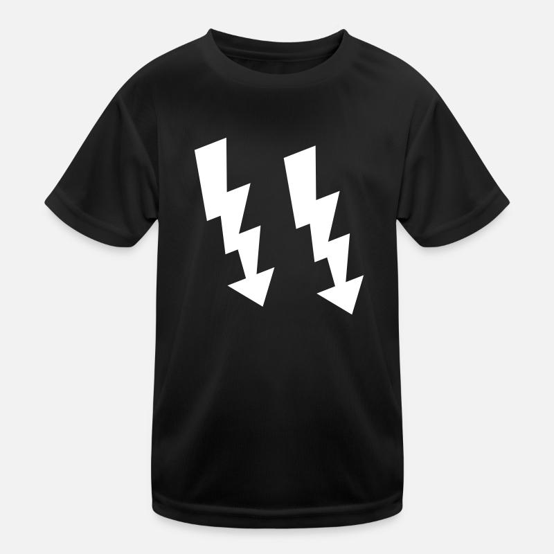 blitze symbol Kinder Funktions-T-Shirt