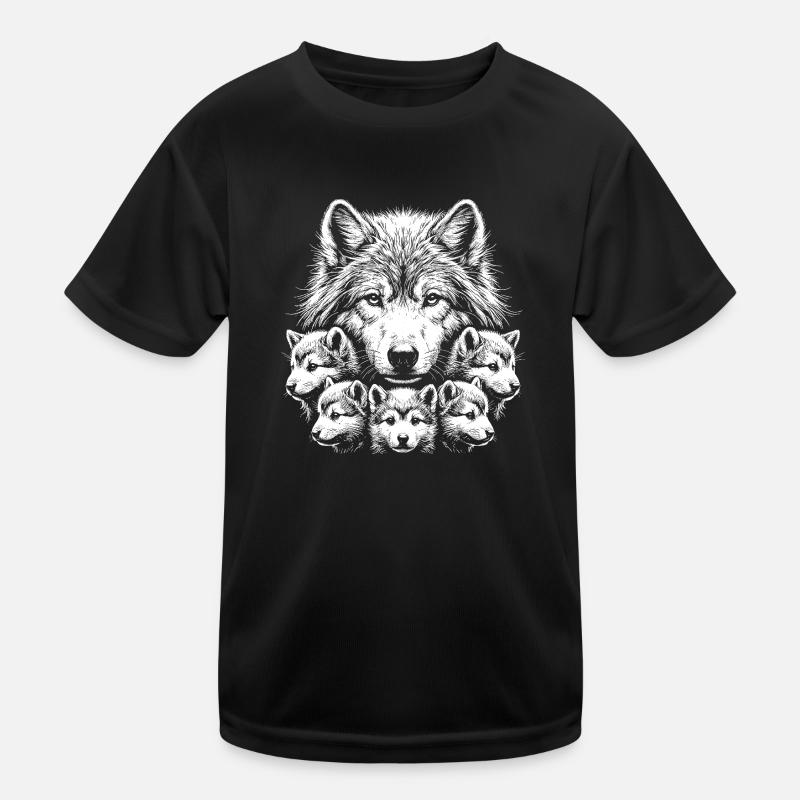 Wolf Kids Functional T-Shirt