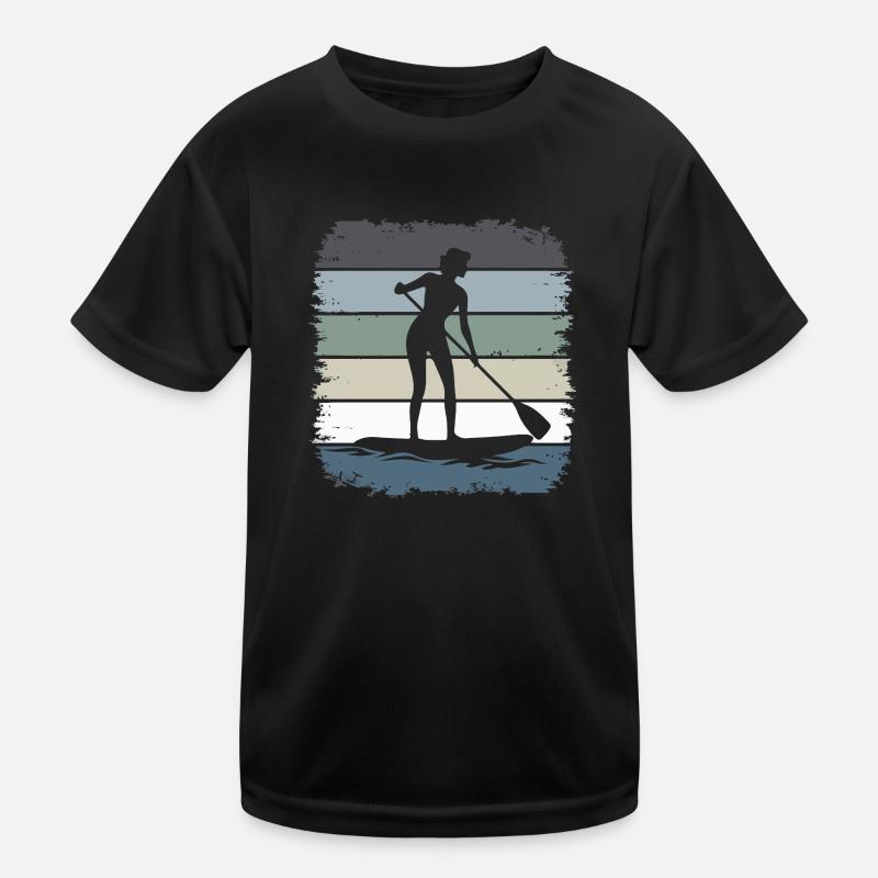 Stand up paddling Kids Functional T-Shirt
